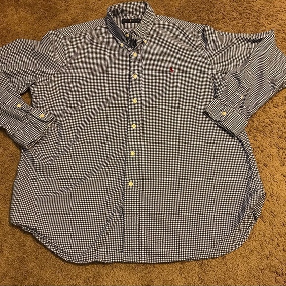 Ralph Lauren Other - Ralph Lauren Gingham print Mens Button Up Shirt